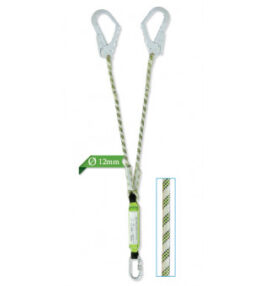 Forked Lanyards With Energy Absorbing