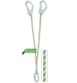 Forked Lanyard Without Energy Absorber