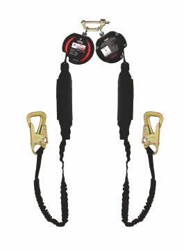 DUAL Self Retractable Life Line<br/> SF-RFA-2X9 W FT(STBH)
