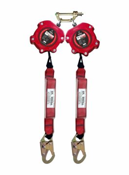 TALON-MINI DUAL Self Retractable Life Line <br/> SF-RFA-2X6W FT