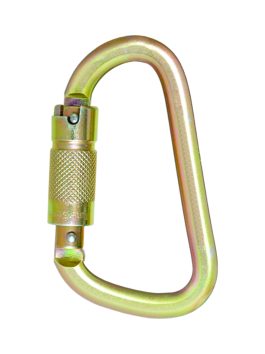 Steel Triple-Action locking Karabiner <br/> SF-1104 A