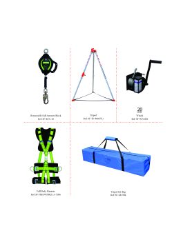 CONFINED SPACE ENTRY KIT WITH TRIPOD <br/> SF-6054